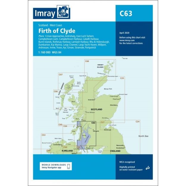 Imray C 63 - Firth of Clyde